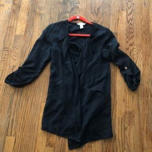 black jacket